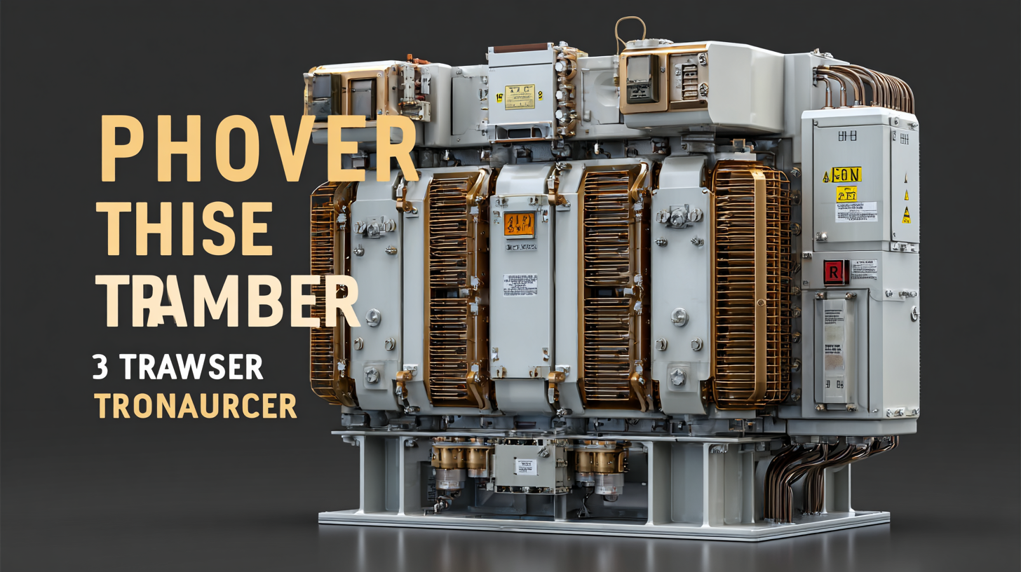 Unlocking the Power: In-Depth Technical Specifications of the Best Three Phase Transformer